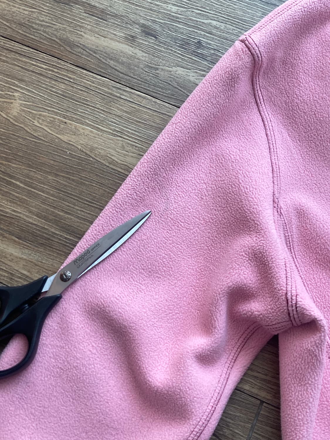 일본 유니클로 리버시블 딸기우유 땡땡이 도트 플리스 후리스 상품이미지9