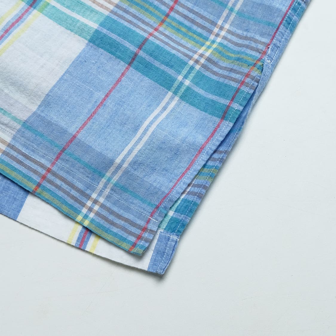 open collar check shirt 상품이미지4