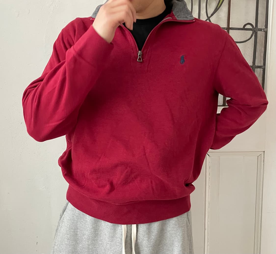 폴로 하프집업 맨투맨 상품이미지6