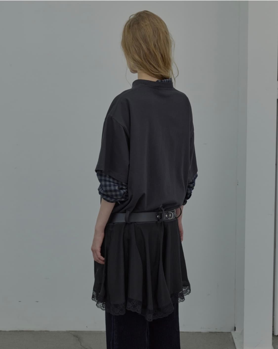 lcdctm 엘씨디씨티엠 lace trim jersy dress 상품이미지1