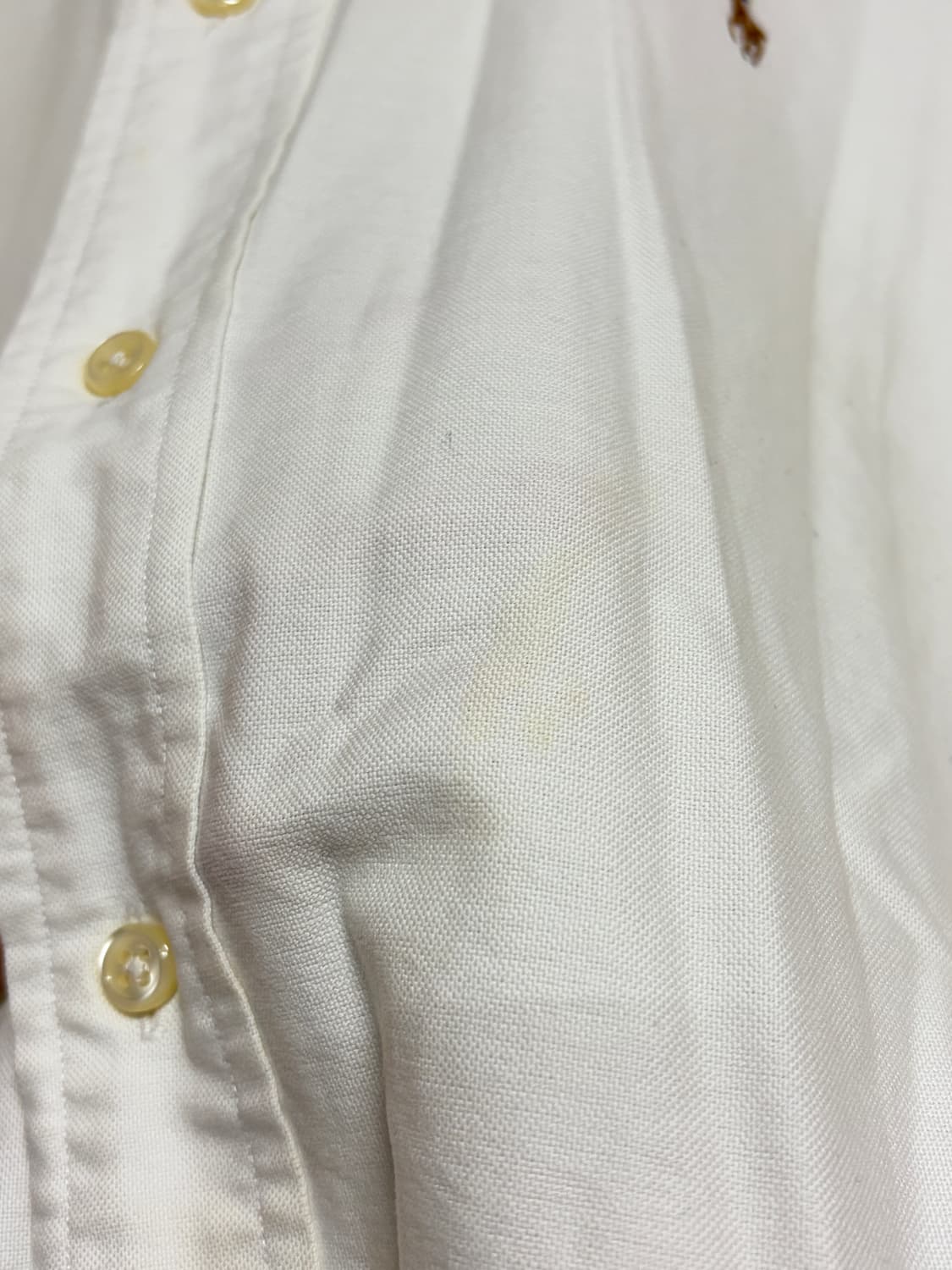 폴로 랄프로렌 화이트 반팔 셔츠 상품이미지6