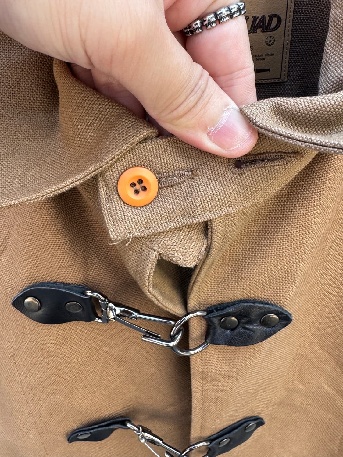 Rescue Souad 후크 버클 반팔셔츠  상품이미지4