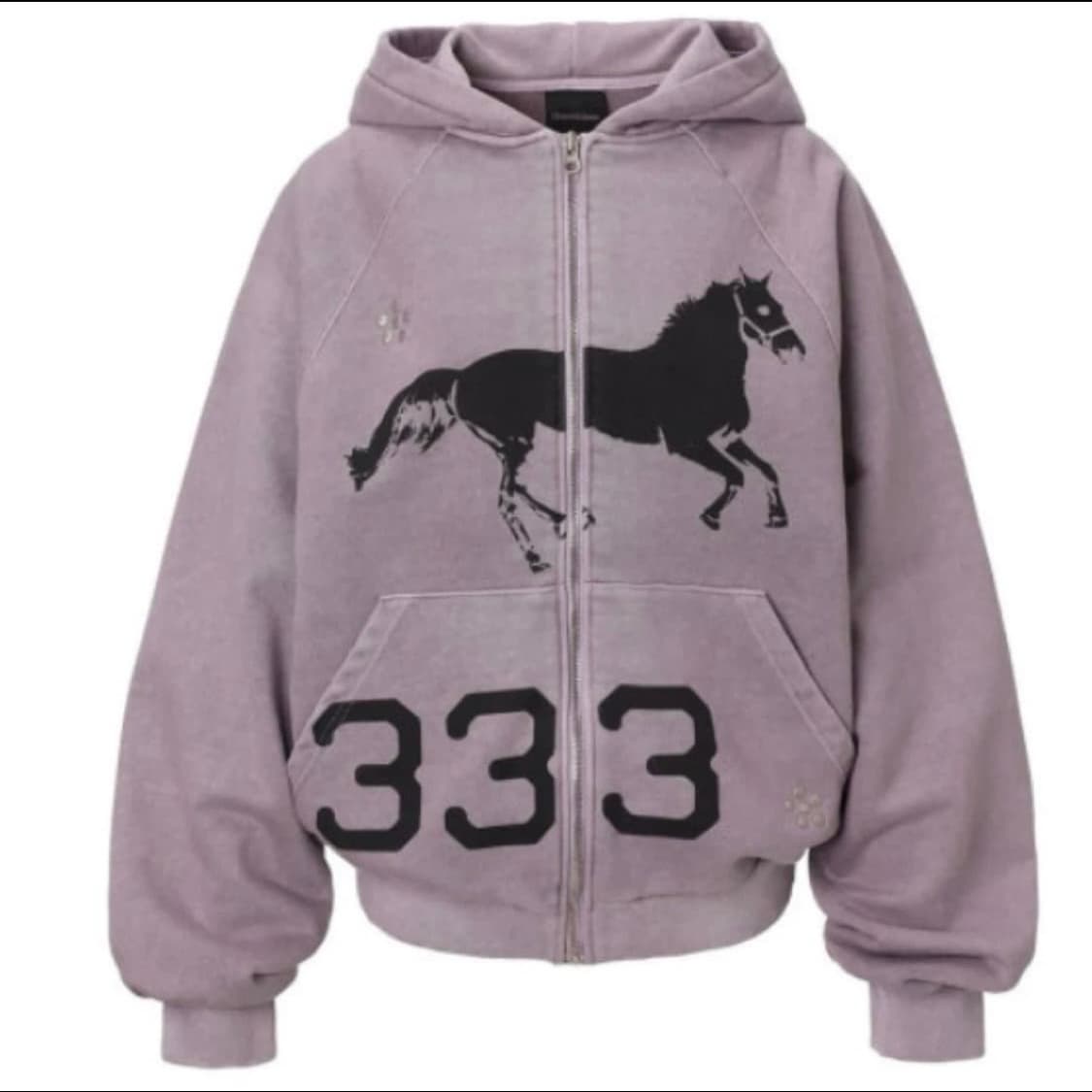 구함글) 쓰리타임즈 후드 midnight stud hoodie 상품이미지1