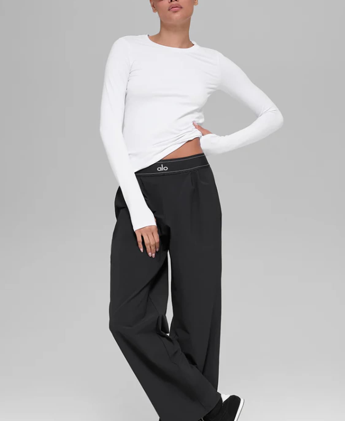 (새상품) 알로 요가  Finesse 롱슬리브 S(한국55) 상품이미지1