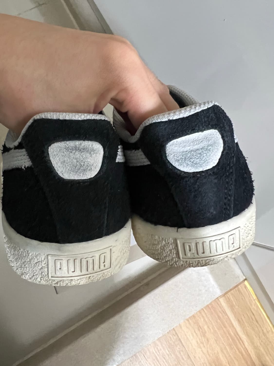 Puma Clyde Hairy Suede(블랙) 상품이미지4