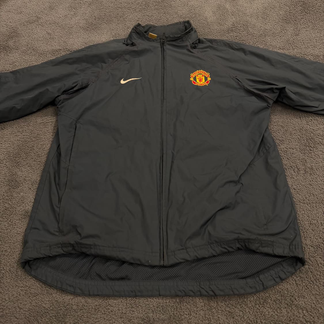 [정품/M,100] 나이키 맨체스터 유나이티드 올드스쿨 바람막이 자켓 상품이미지2