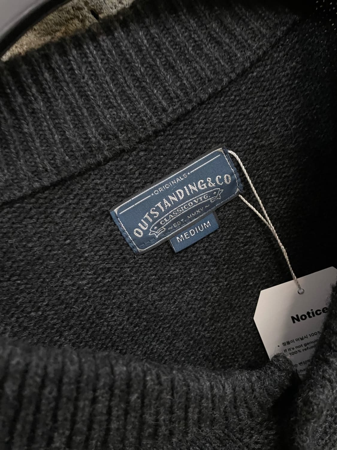 아웃스탠딩 피셔맨 가디건 상품이미지5