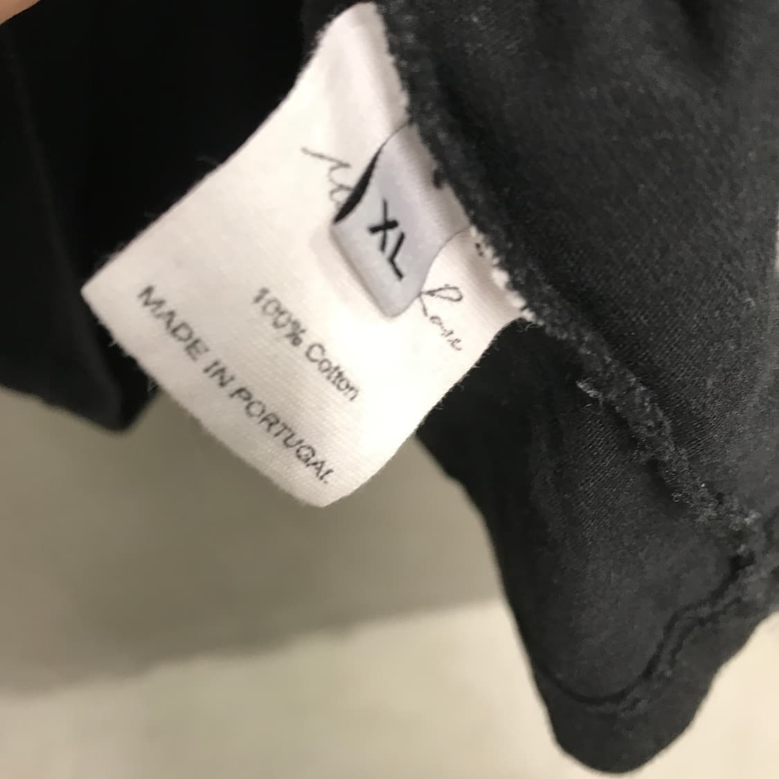 마틴로즈 블랙 반팔 티셔츠 XL 상품이미지6