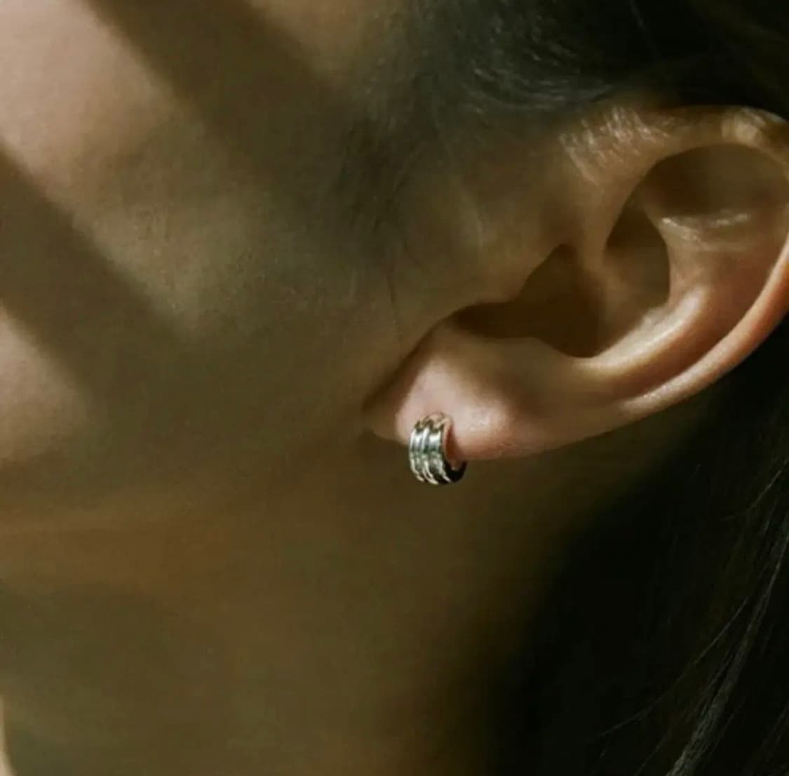 콜드프레임 실버 귀걸이 상품이미지3