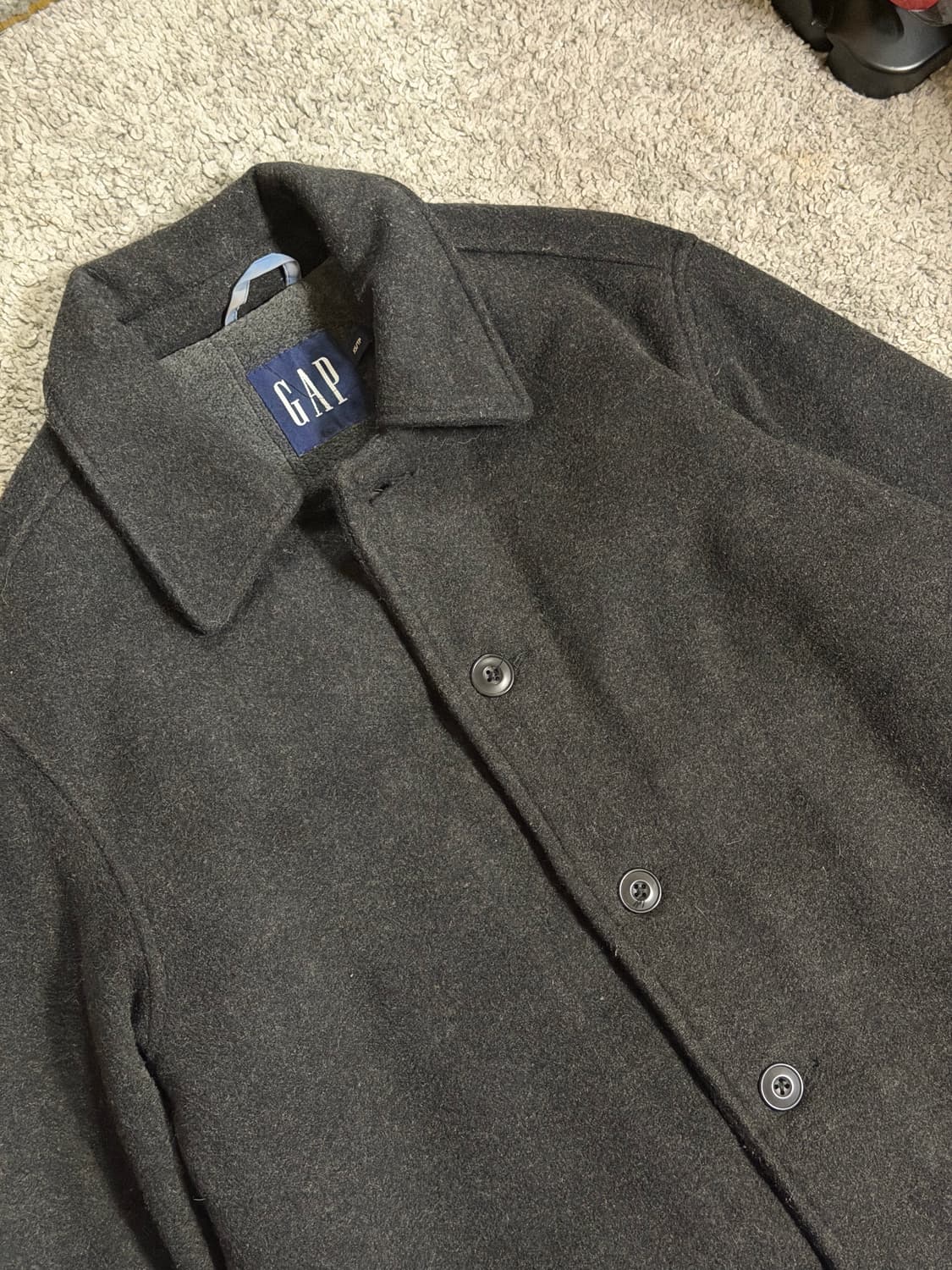 90s 올드 갭 울캐시미어 혼방 카코트 상품이미지4