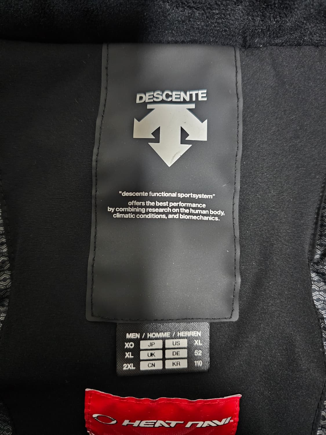 데상트 헤비 덕다운패딩 110 상품이미지4