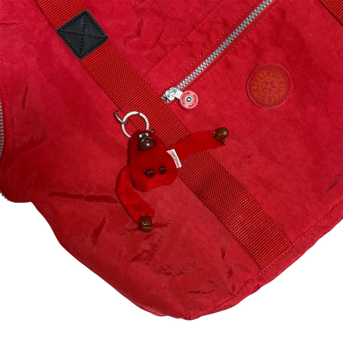 10s 키플링 Art 레드 보스턴백 상품이미지4
