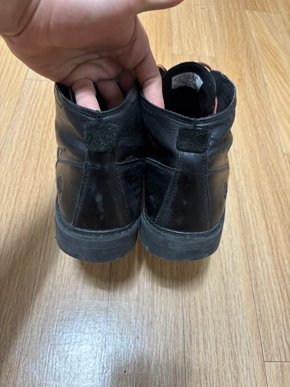 팀버랜드 남성 부츠 블랙 상품이미지4