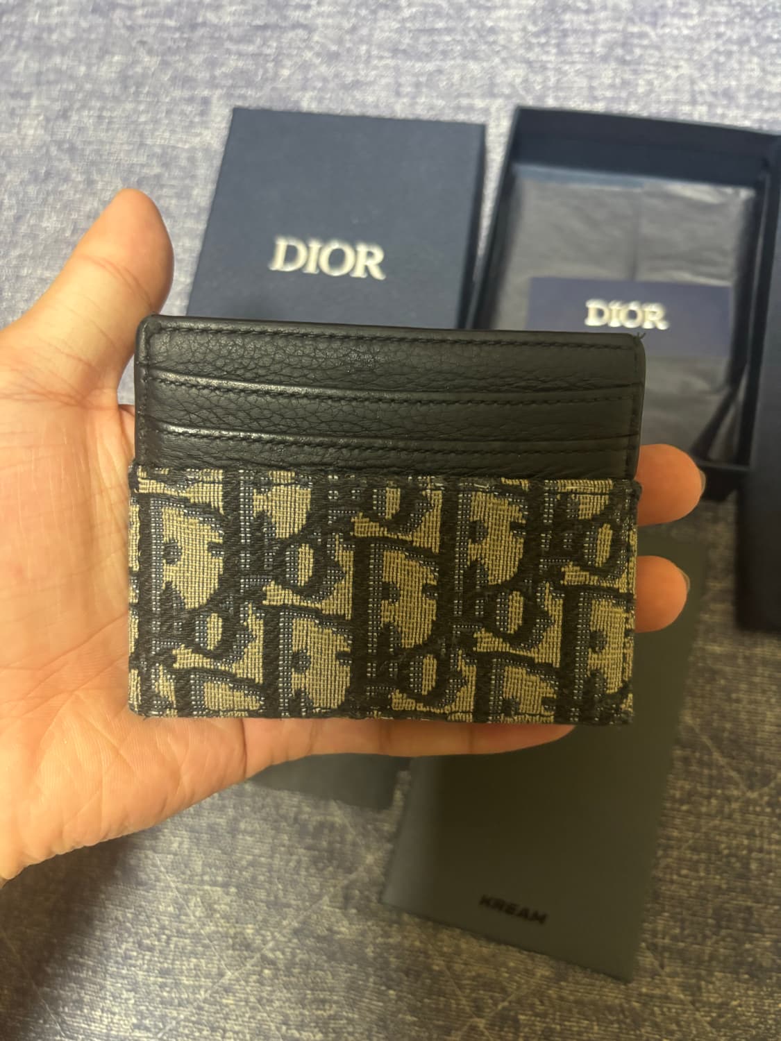 디올 오블리크 카드지갑 상품이미지3