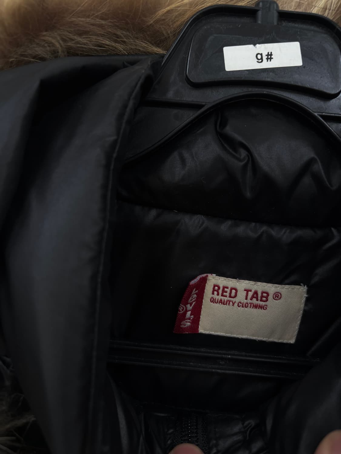 리바이스 우먼 후드탈착 다운패딩 상품이미지5