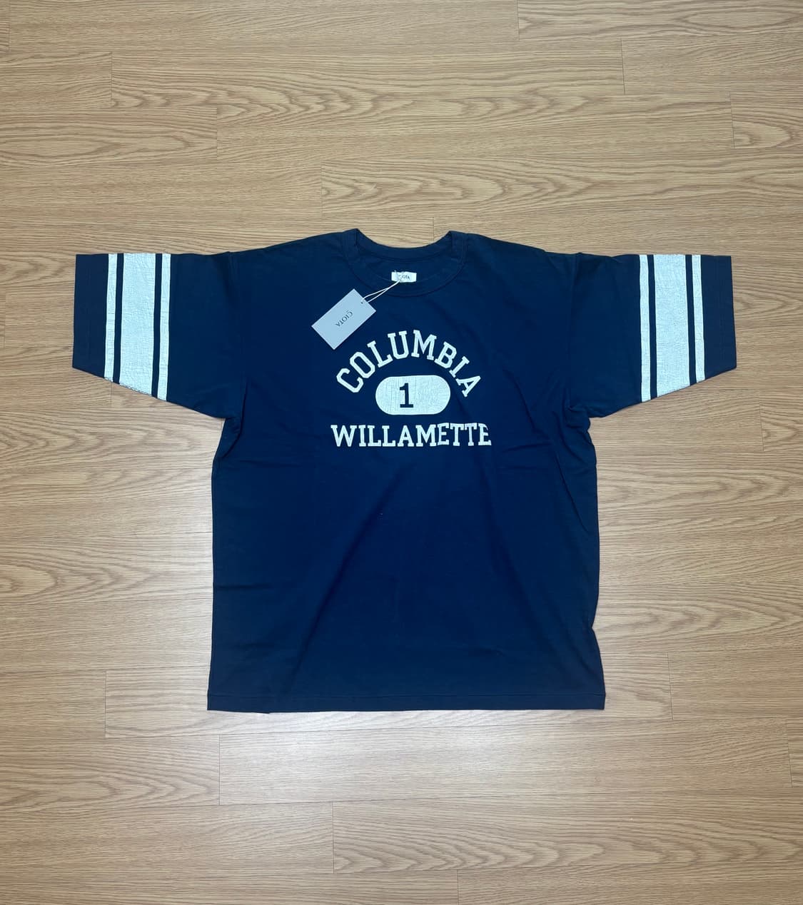 [새상품] 시오타 CIOTA 풋볼 반팔 티셔츠 상품이미지1