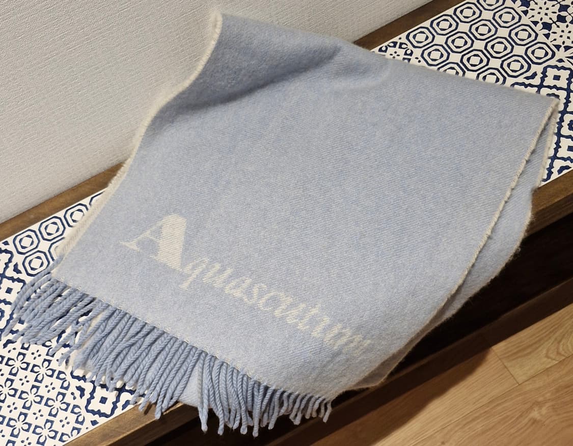 아쿠아스큐텀 캐시미어 목도리 머플러 상품이미지3