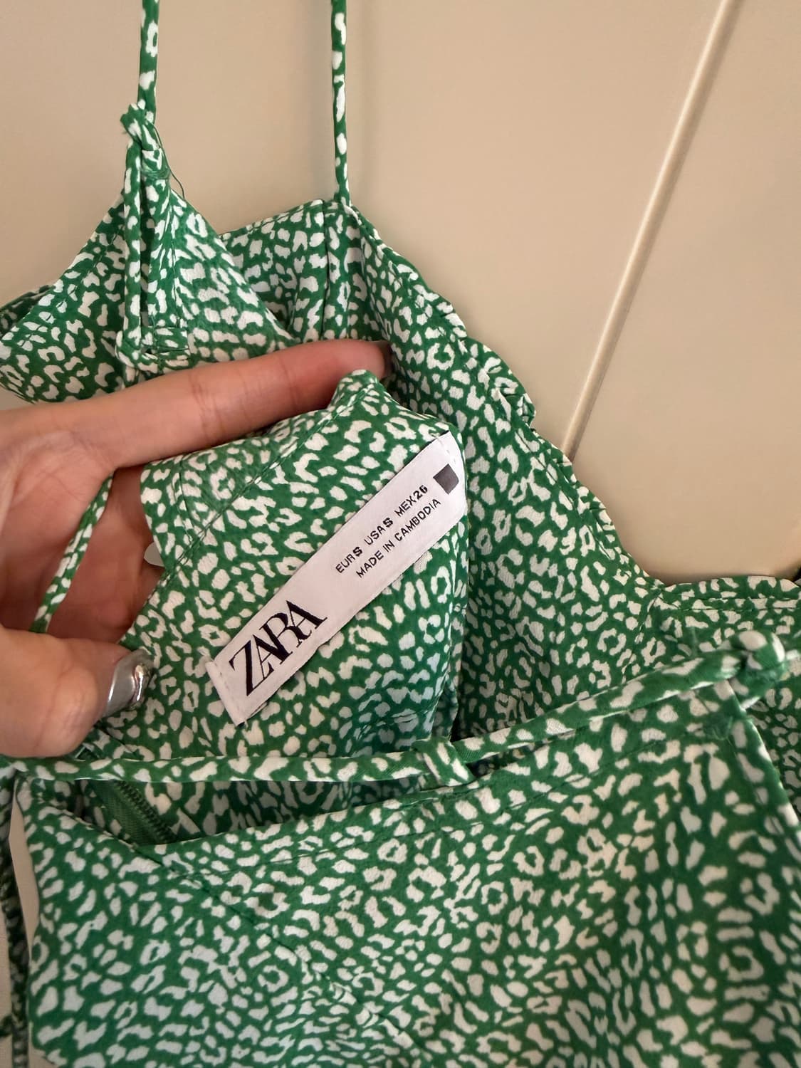 Zara 자라 슬릿 미디 원피스 드레스 상품이미지5