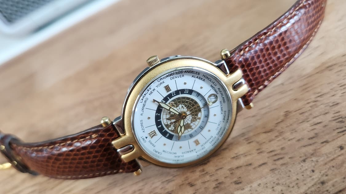 #  ECCO 에코 빈티지 레어 월드타임 명품시계 급처 상품이미지5