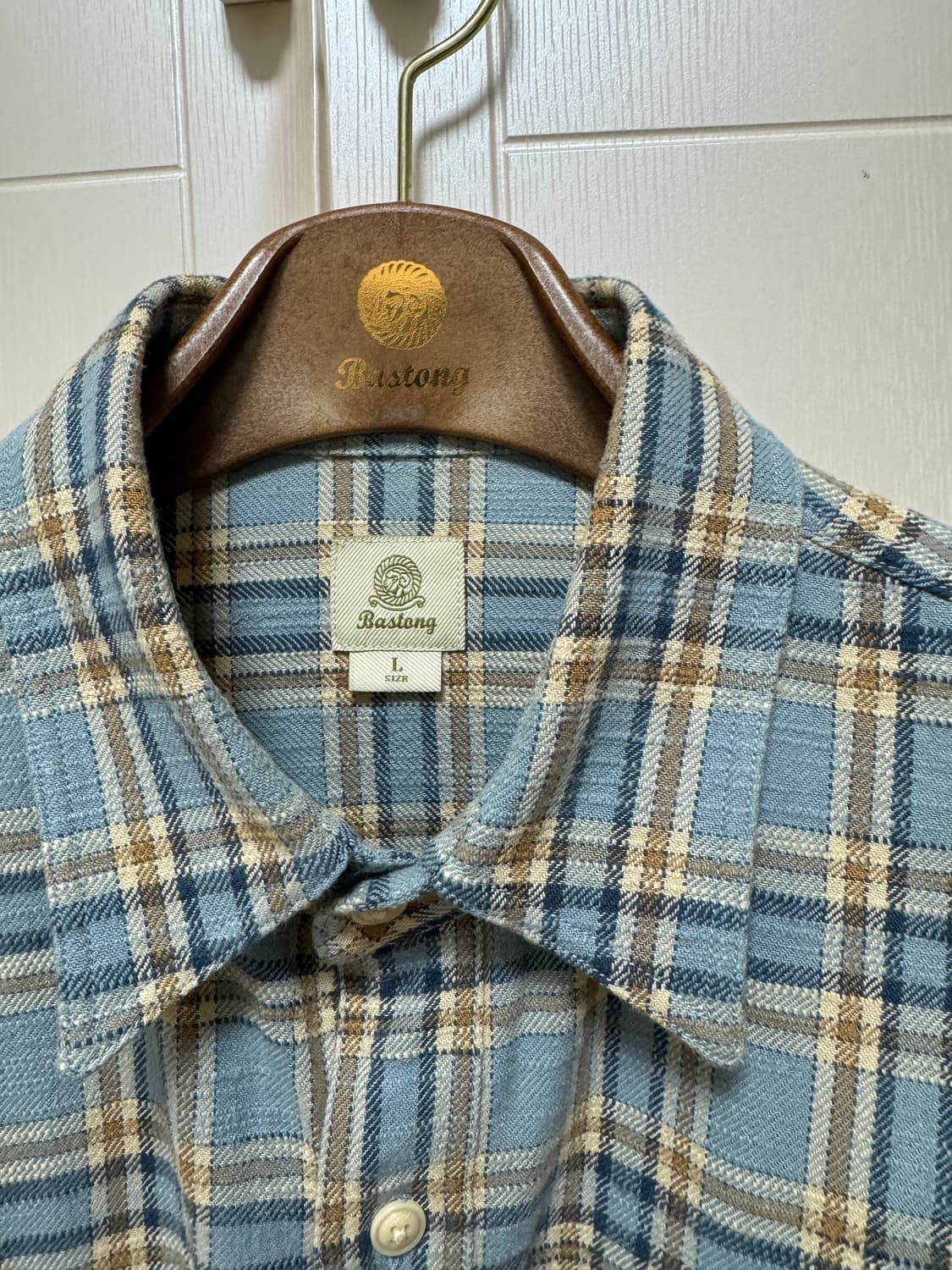 바스통 208 체크셔츠 L 상품이미지6