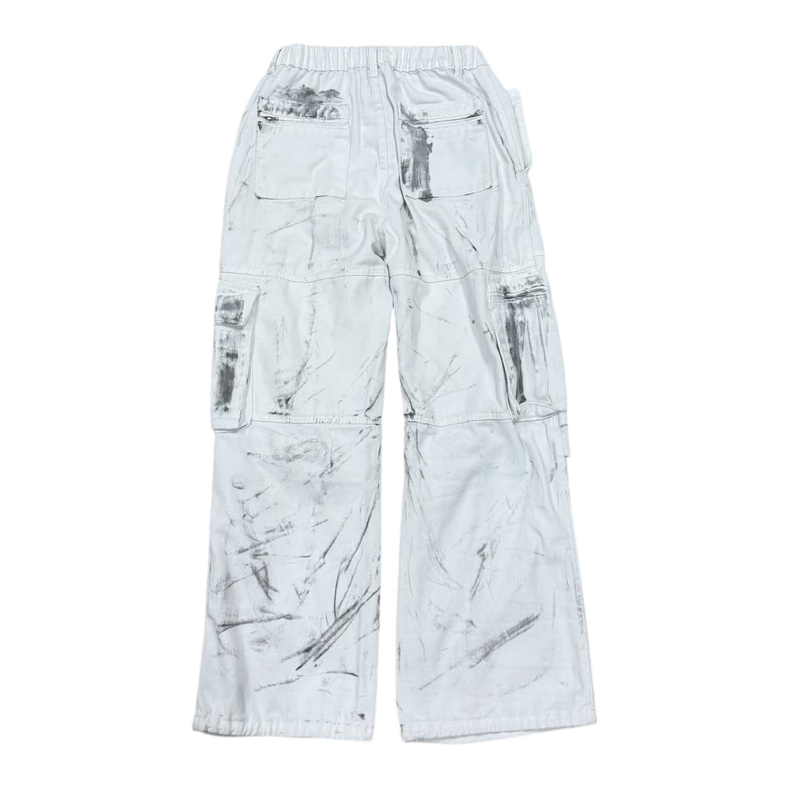빈티지 더티 워싱 파라슈트 스트링 카고팬츠 L 상품이미지3