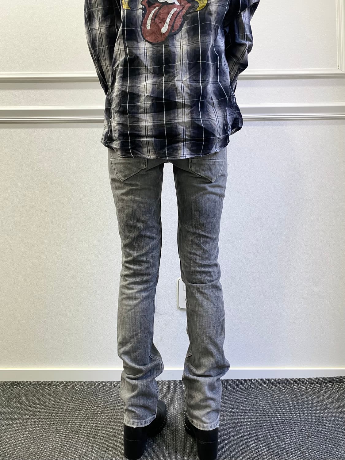 [Smeet Camel]Y2K Mood Pocket Detail Grey 상품이미지3