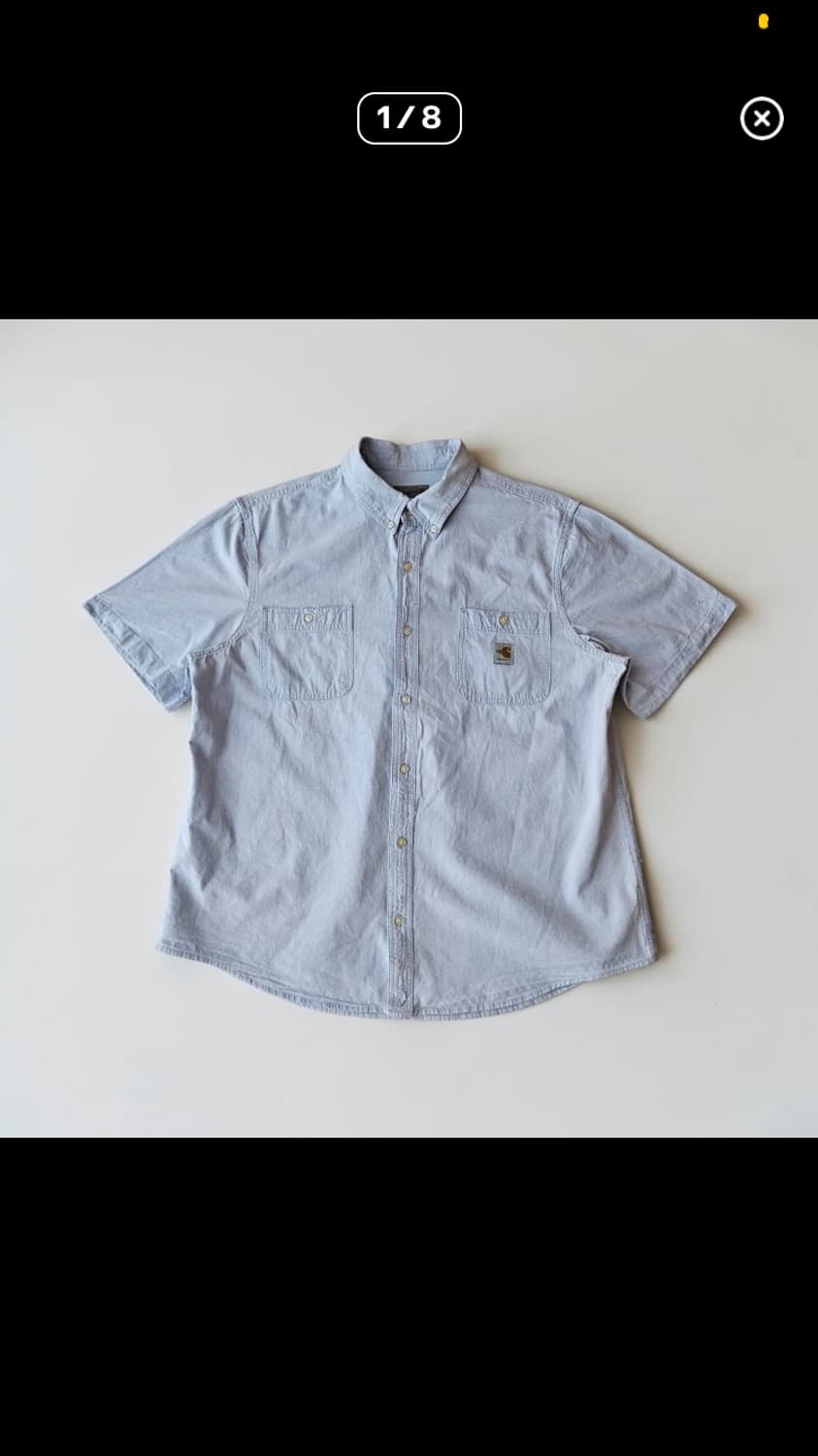 칼하트 FR 반팔셔츠 2XL 상품이미지1