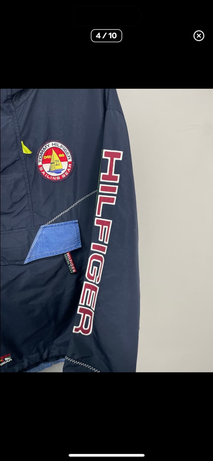 타미힐피거 세일링기어 아노락 후드 바람막이자켓 A3152 상품이미지4