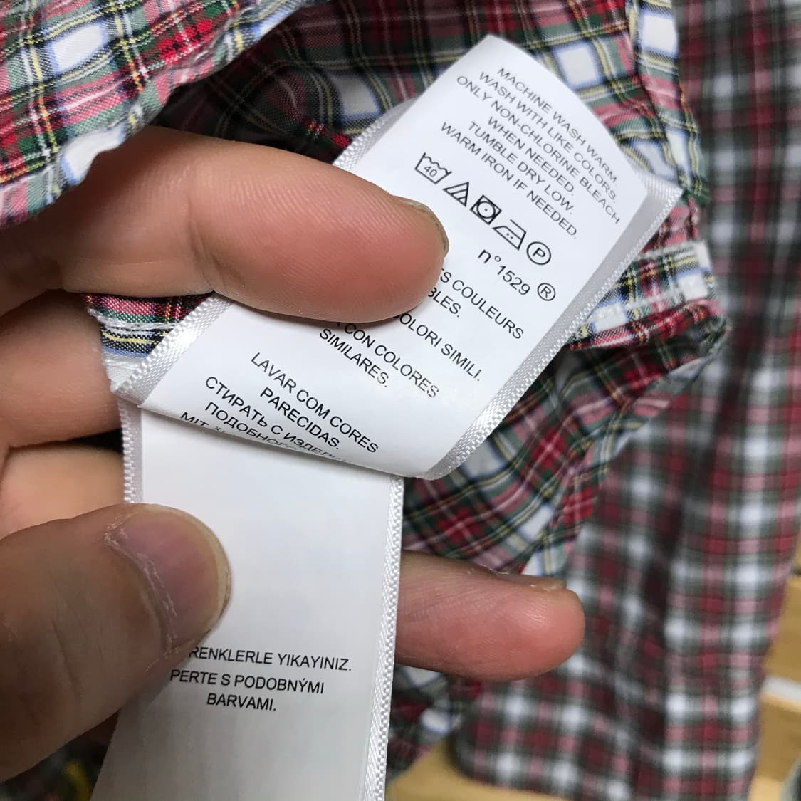 폴로 랄프로렌 데일리 체크셔츠 상품이미지4