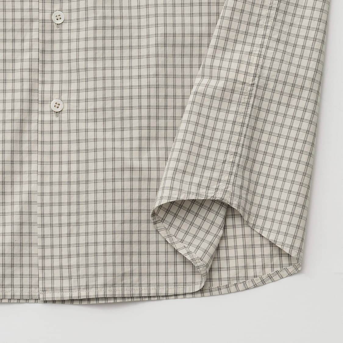 어나더오피스 오디너리 체크 셔츠 상품이미지4