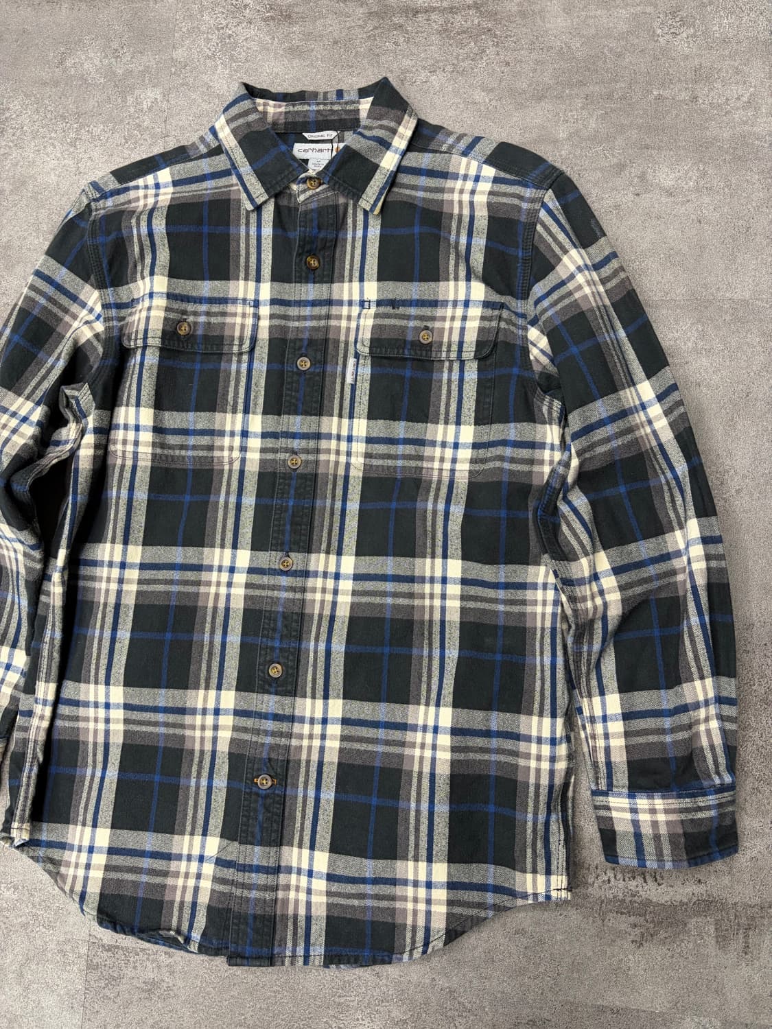 칼하트 플란넬 체크셔츠 상품이미지4