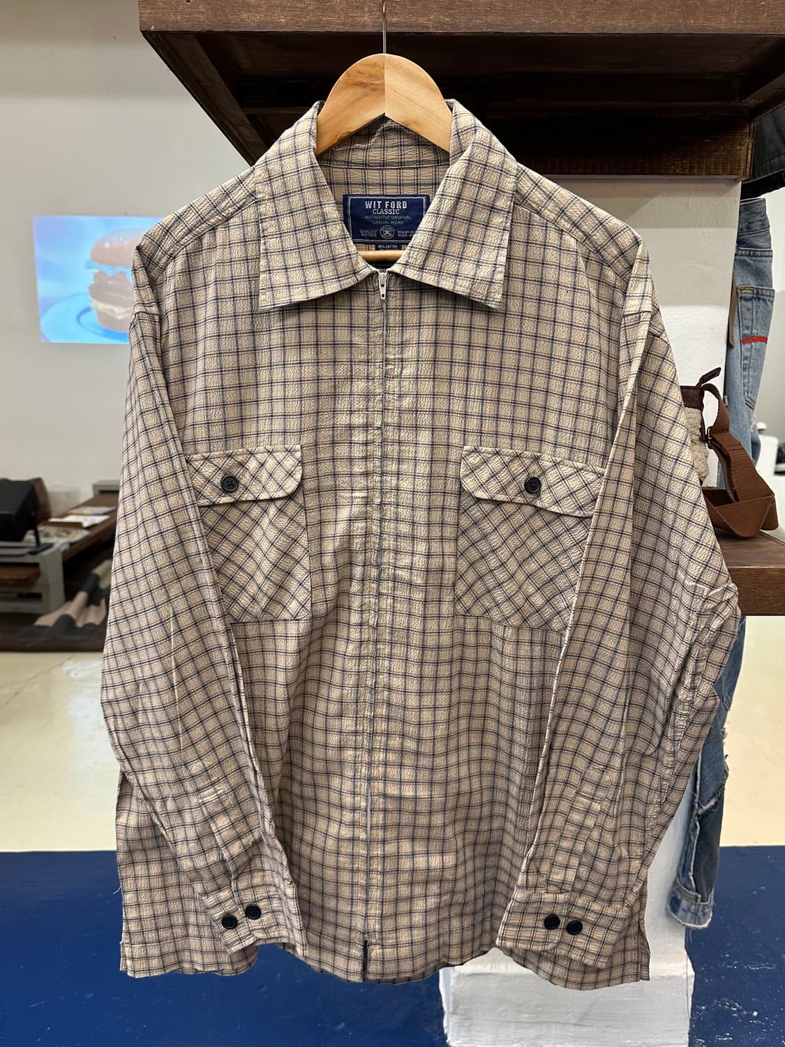 Wit ford 체크셔츠  상품이미지3