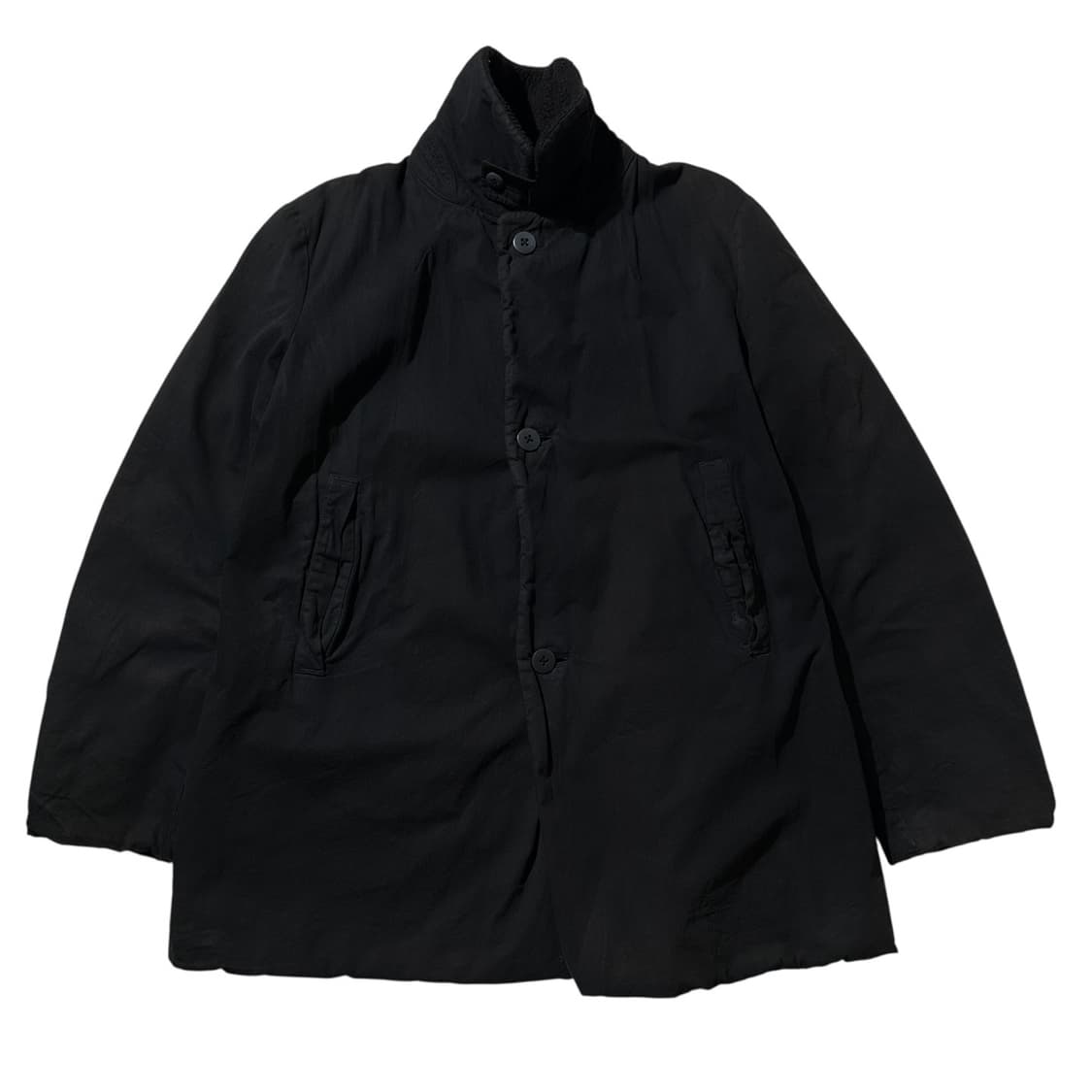 45RPM 리버시블 플리스 싱글 자켓 블랙 상품이미지2