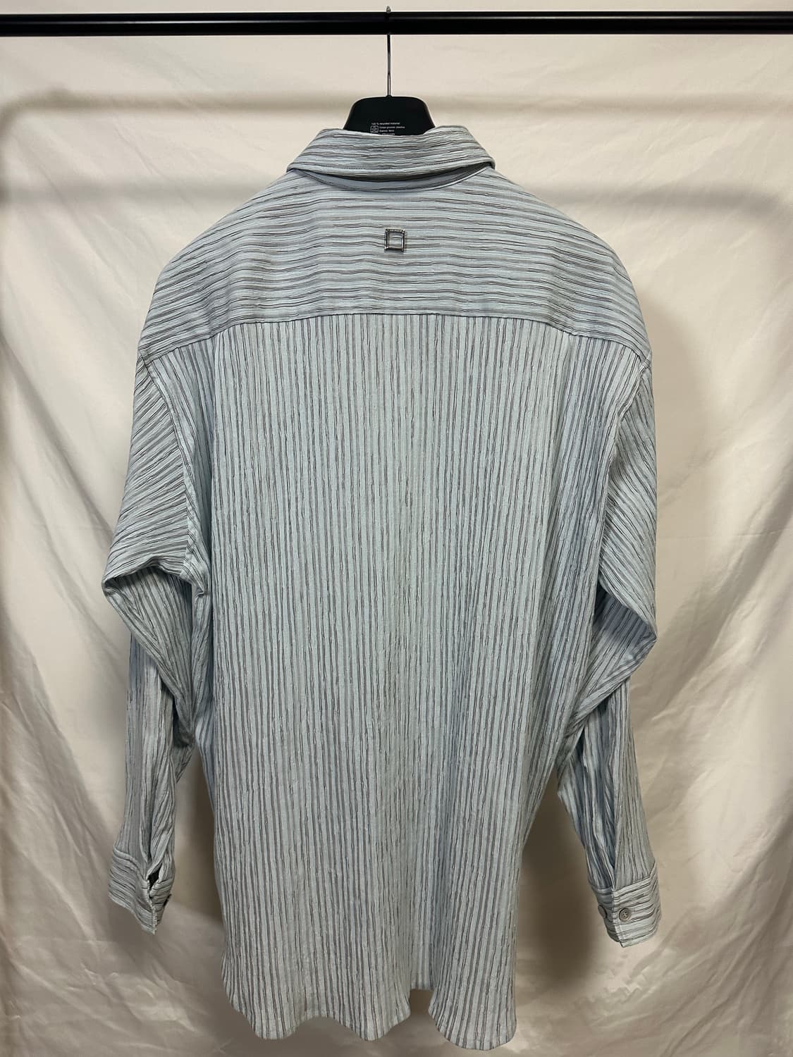 우영미 스트라이프 셔츠 블루 (46) 상품이미지2