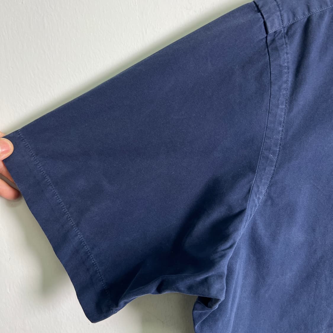 폴로 랄프로렌 네이비 반팔 셔츠 M 상품이미지6