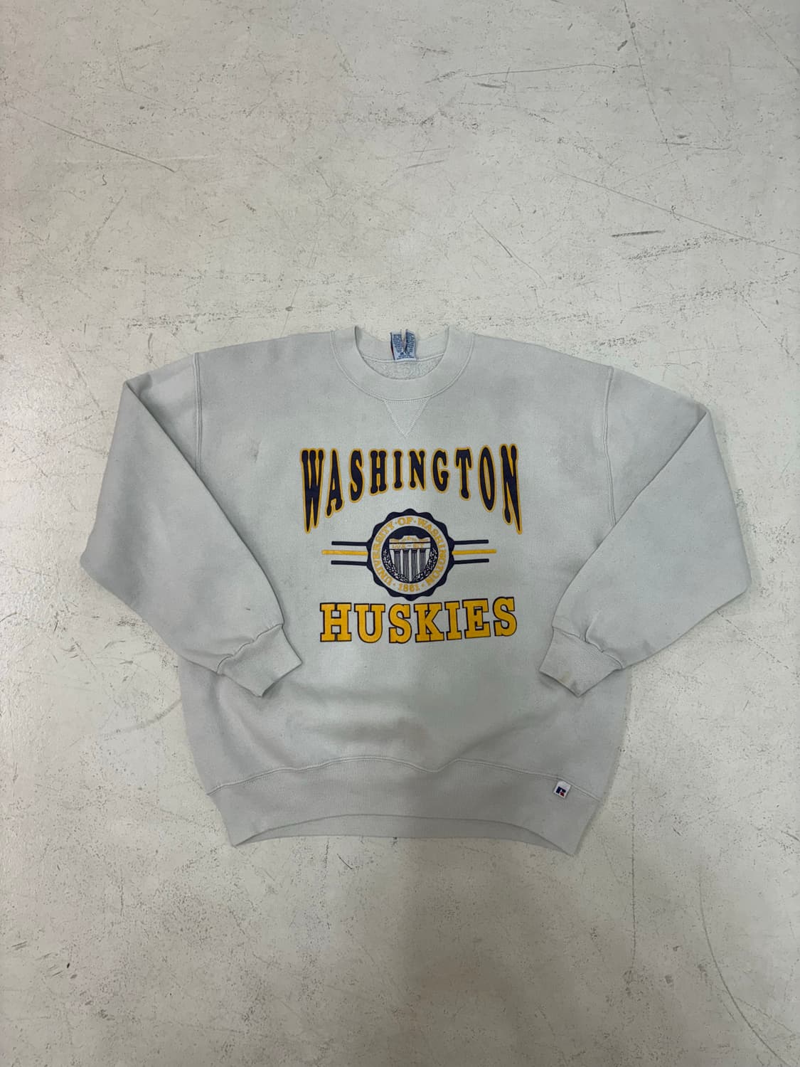 90's vtg Russell USA Sweatshirt. 상품이미지1