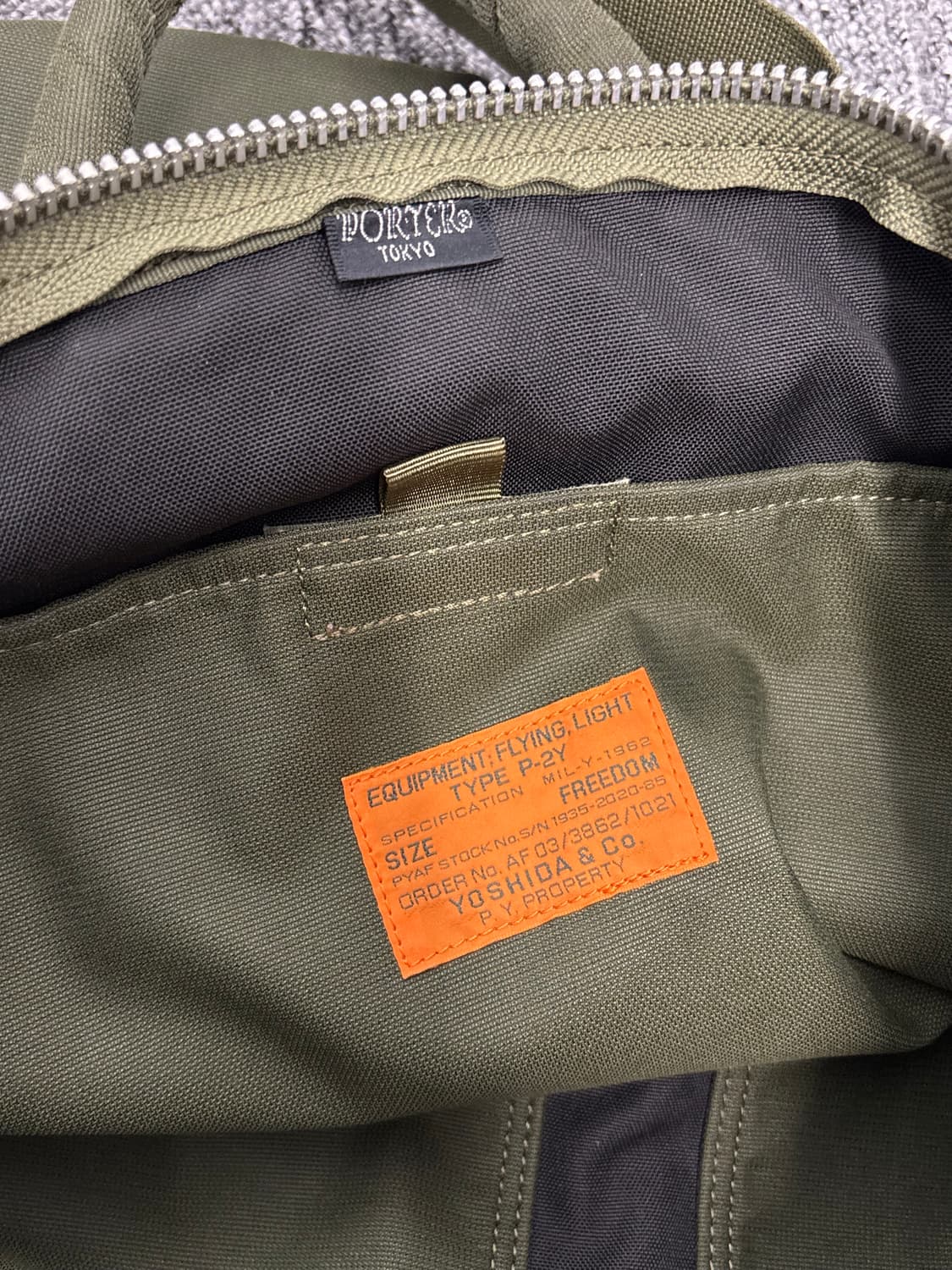 Porter flying ace helmetbag 상품이미지5