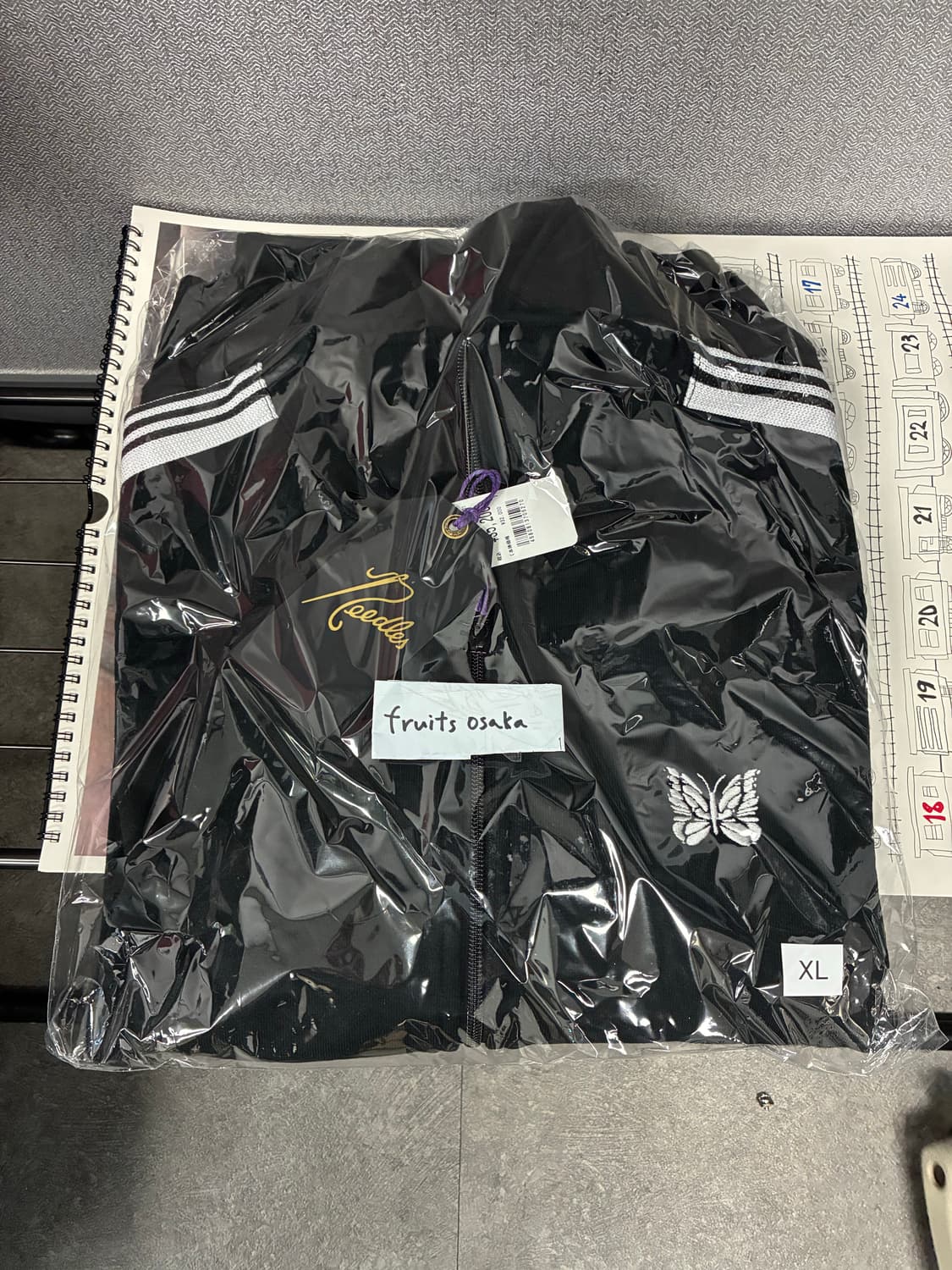 니들스 x BEAVER 코튼 트랙자켓 XL 상품이미지2