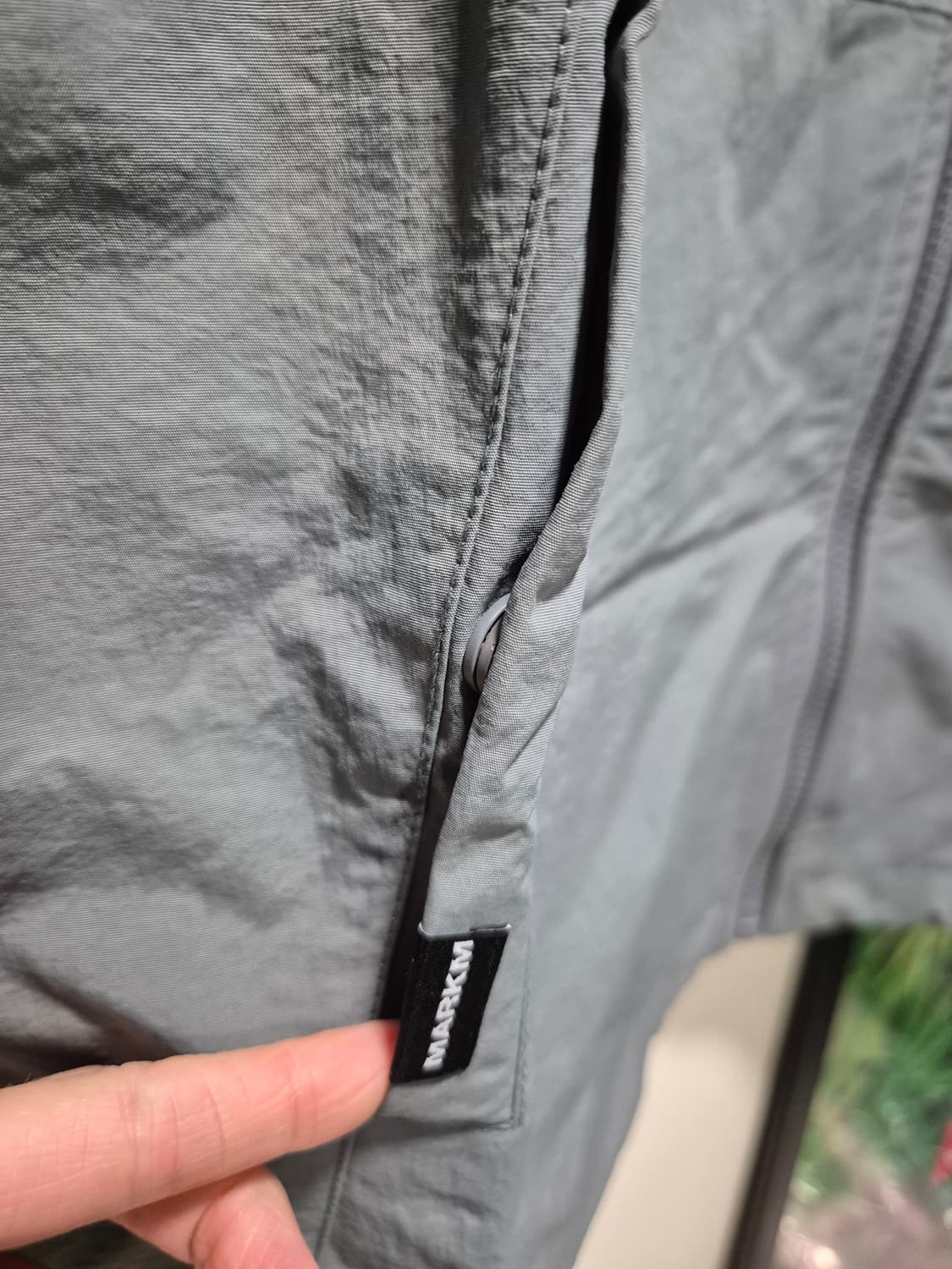 (타임세일)(새상품)MARKM 바람막이 셋업 차콜그레이 상품이미지5