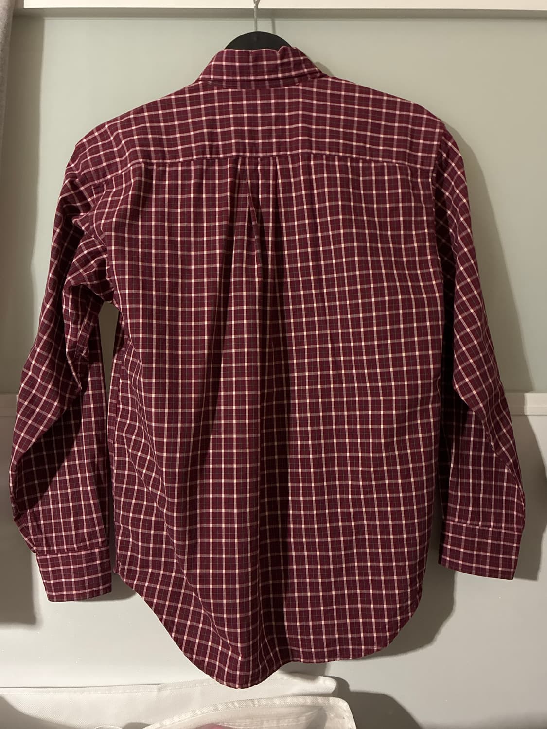 Ralph lauren woman burgundy shirt 상품이미지2