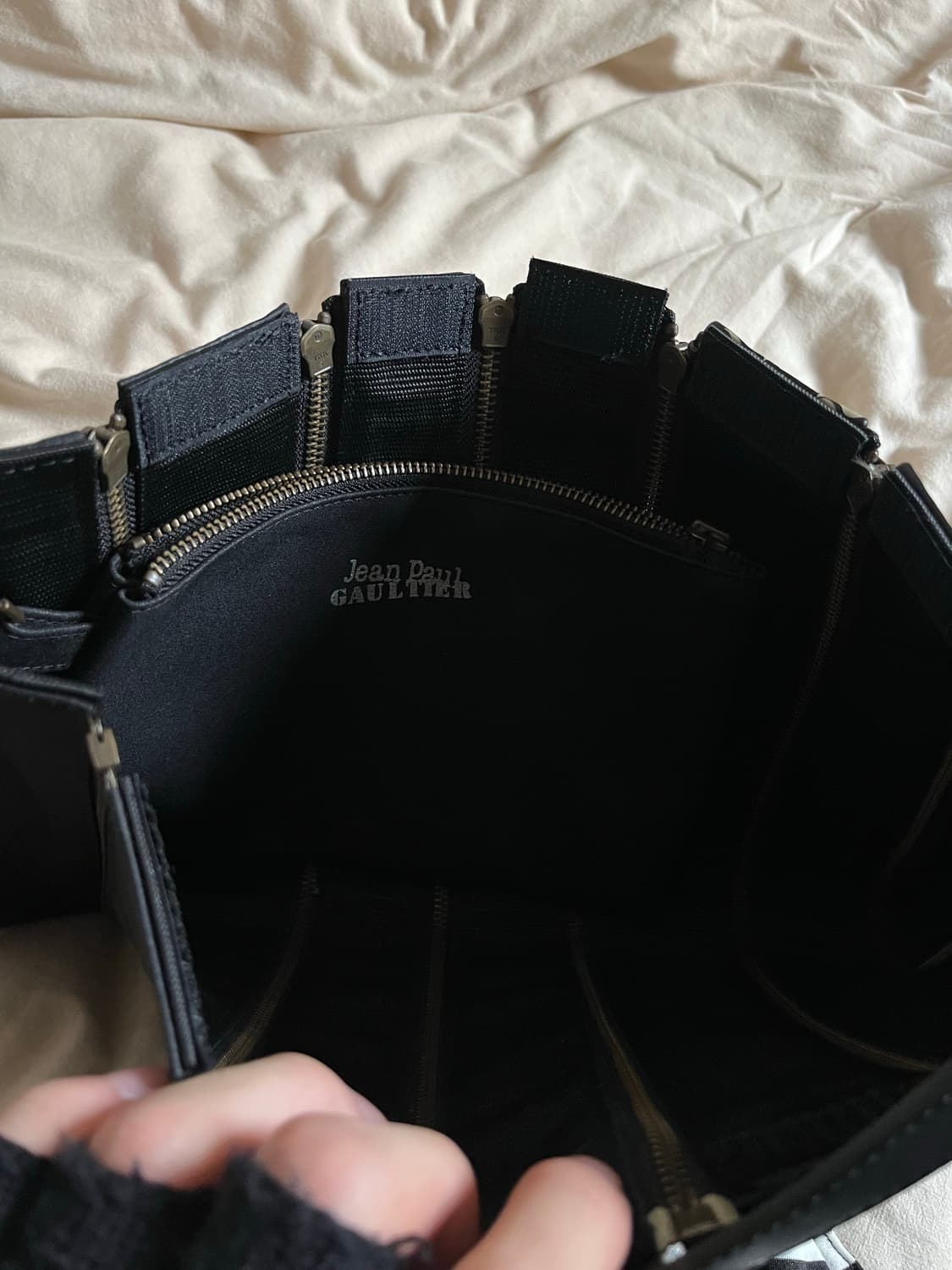 (급처) 03aw jean paul gaultier multi zip 백 상품이미지4