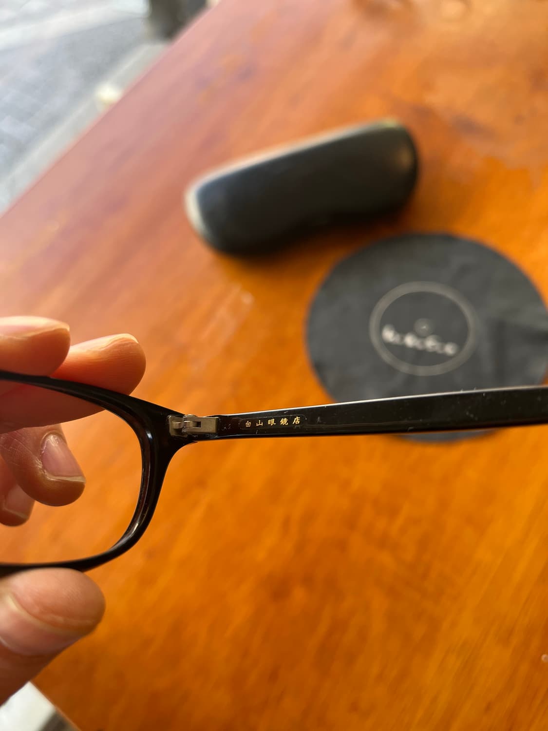 백산안경 빈티지 블랙 오리지널 프레임 상품이미지8