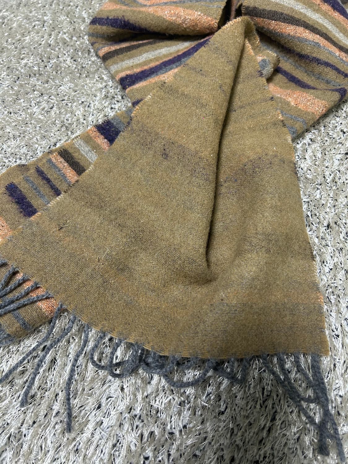 이태리제 램스울100프로 파울로 마리아니 목도리 상품이미지4