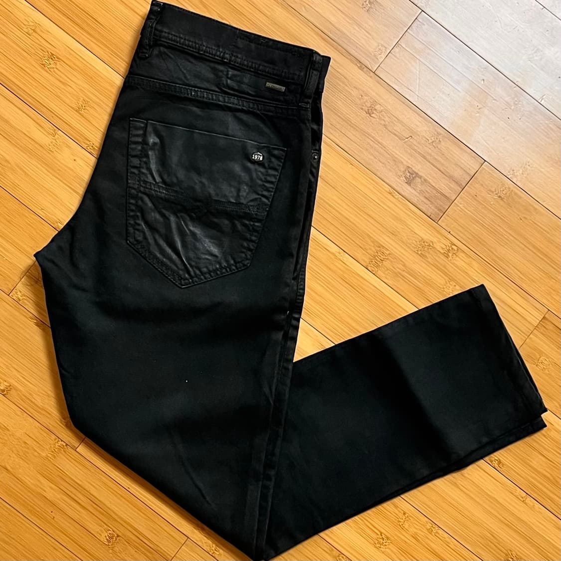 디젤 TEPPHAR 501 블랙진 코팅진 W32 L30 상품이미지1