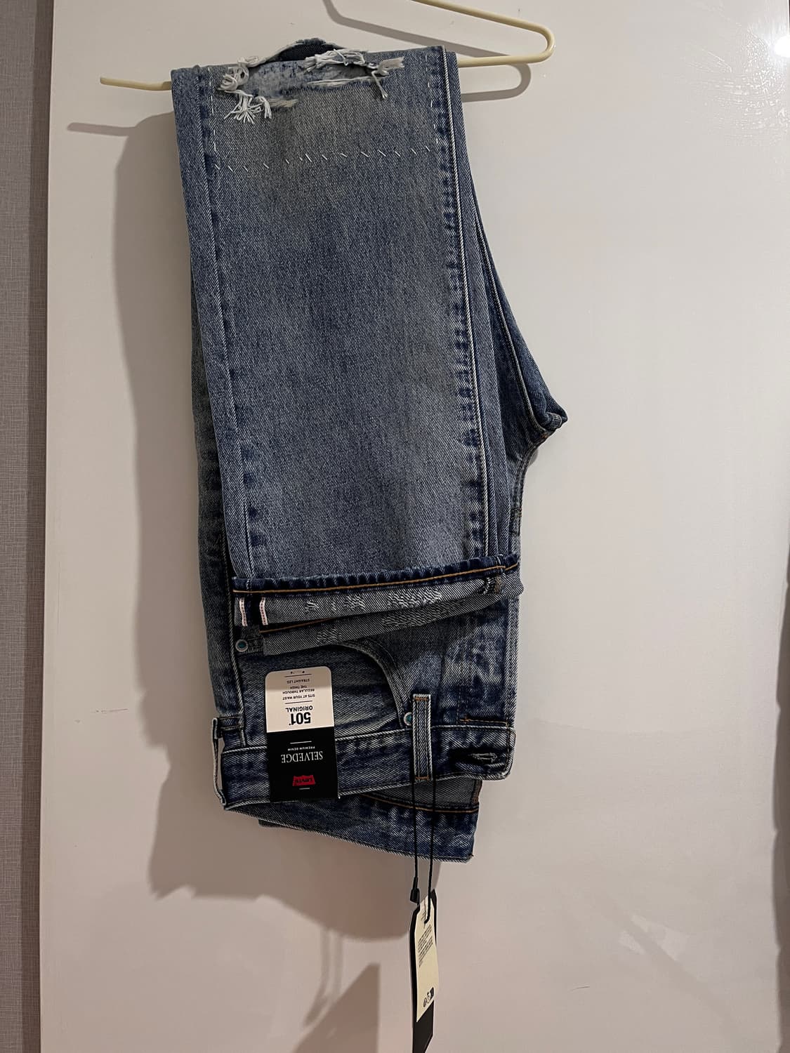 리바이스 프리미엄 501 오리지널 셀비지 (31x32) 상품이미지2