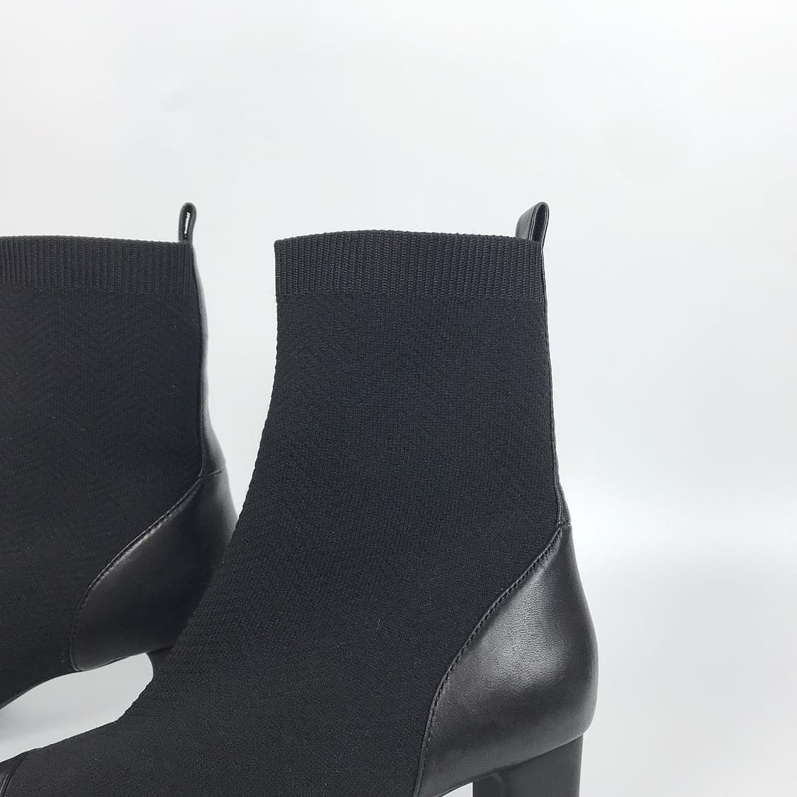 나인웨스트 뉴 나오미 레더 니트 삭스부츠 여성235 상품이미지5