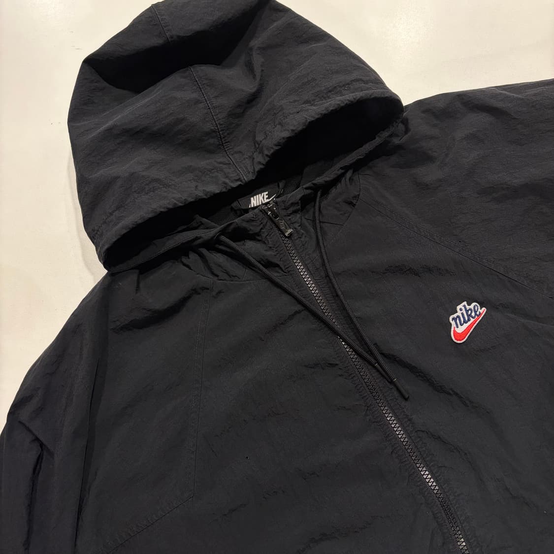 [2XL] 나이키 윈드러너 바람막이 후드 블랙 E94 상품이미지3