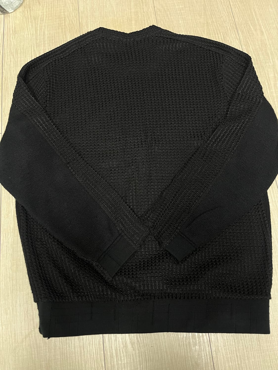 엑슬림 XLIM EP.8 01 니트 블랙 S 1회착 상품이미지4