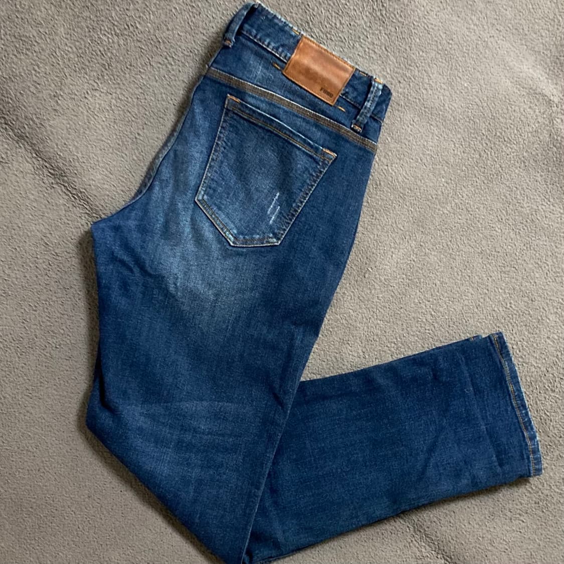 후부 데님팬츠 SIZE 86 상품이미지1