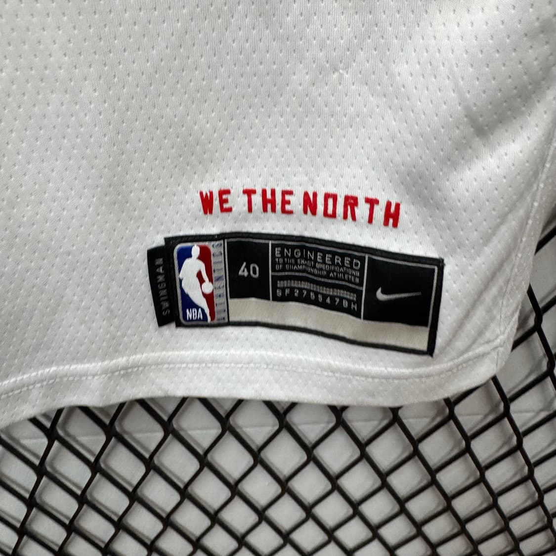 나이키 X NBA 토론토 랩터스 스윙맨 저지 화이트 상품이미지6